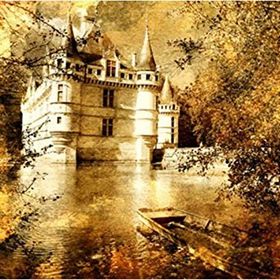 Gold Azay Le Rideau Şatosu 500 Parça Puzzle