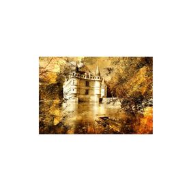 Gold Azay Le Rideau Şatosu 500 Parça Puzzle