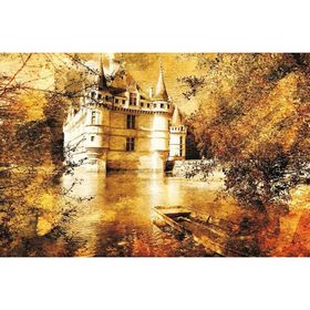 Gold Azay Le Rideau Şatosu 500 Parça Puzzle