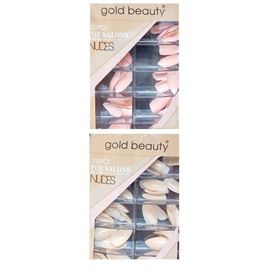 Gold Beauty 100'lü Nudes Takma Tırnak