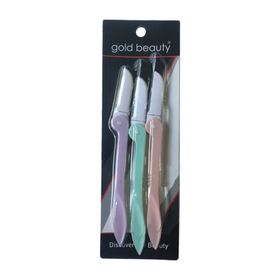 Gold Beauty 3'lü Set Kaş Usturası