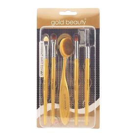 Gold Beauty 5'li Makyaj Fırça Seti