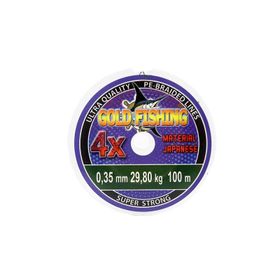 Gold Fishing 4x 0,35 mm 100 mt İpek Misina