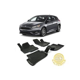 Gold Ford Focus 4 2015-2020 3d Havuzlu Paspas