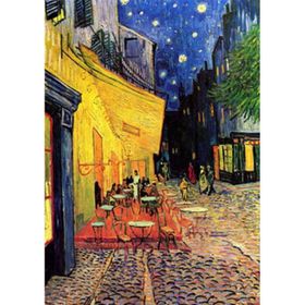 Gold Gece Cafe 1000 Parça Puzzle