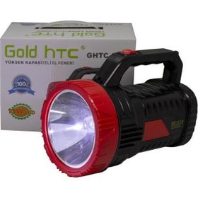 Gold HTC GHTC-2415 Süper Parlak Led Işıldaklı Şarjlı El Feneri