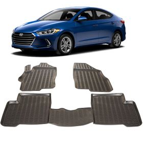 Gold Hyundai Elentra 6 2015-2020 3d Havuzlu Paspas