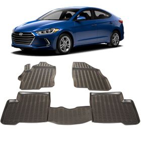 Gold Hyundai Elentra 6 2015-2020 3d Havuzlu Paspas
