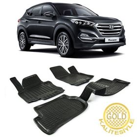 Gold Hyundai Tucson 2015-2020 3d Havuzlu Paspas