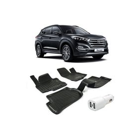 Gold Hyundai Tucson 2015-2020 3d Havuzlu Paspas