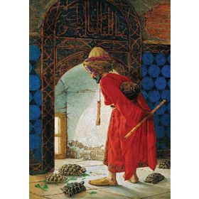 Gold Kaplumbağa Terbiyecisi 1000 Parça Puzzle