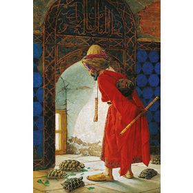 Gold Kaplumbağa Terbiyecisi 1000 Parça Puzzle