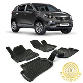 Gold Kia Sportage Sl 2010-2015 3d Havuzlu Paspas