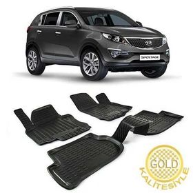 Gold Kia Sportage Sl 2010-2015 3d Havuzlu Paspas