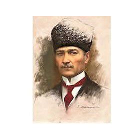 Gold Mustafa Kemal Atatürk 1000 Parça Puzzle