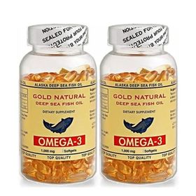 Gold Natural Omega 3 1000 mg 2x100 Kapsül Balık Yağı