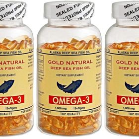 Gold Natural Omega 3 1000 mg 3x100 Kapsül Balık Yağı