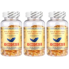 Gold Natural Omega 3 1000 mg 3x200 Kapsül Balık Yağı