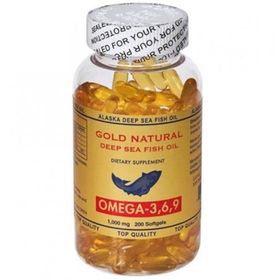 Gold Natural Omega 3-6-9 1000 mg 200 Kapsül Balık Yağı