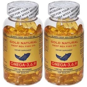 Gold Natural Omega 3-6-9 1000 mg 2x200 Kapsül Balık Yağı