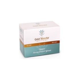 Gold Needle 0.30x0.60 mm Akupunktur Iğnesi