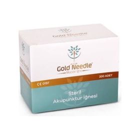 Gold Needle 0.30x0.60 mm Akupunktur Iğnesi