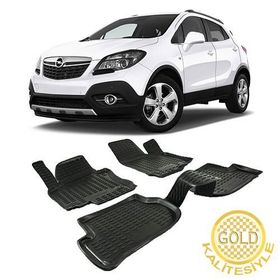 Gold Opel Mokka 2012-2020 3d Havuzlu Paspas