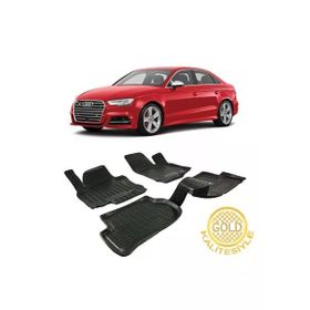 Gold Oto Aksesuar Audi A3 Sedan 3D Havuzlu Paspas 2013-2020