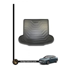 Gold Oto Aksesuar Fiat Egea Sedan 2015-2023 Kauçuk Galaxy Model Bagaj Havuzu