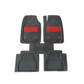 Gold Oto Aksesuar Fiat Fiorino 2008-2021 3D Maxi Havuzlu Venüs Pro X Series Kırmızı Oto Paspas