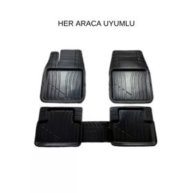 Gold Oto Aksesuar Seat Toledo 3 2007-2011 Badem 3D Bern Siyah Oto Paspas