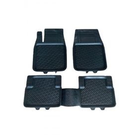 Gold Oto Aksesuar Skoda Rapid Hatchback 2013 Plus Havuzlu Siyah Oto Paspas