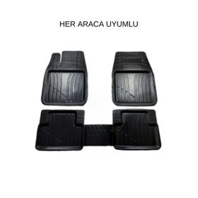 Gold Oto Aksesuar Toyota Corolla Verso Eko 3D Sliema Siyah Oto Paspas