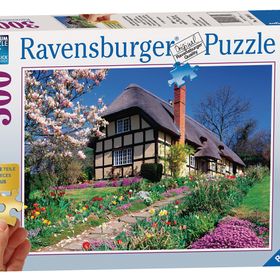 Gold Ravensburger House 300 Parça Puzzle