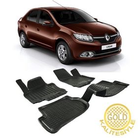 Gold Renault Symbol Sedan 2013-2018 3d Havuzlu Paspas