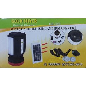 Gold Silver GS-330 Güneş Enerjili Solar Aydınlatma Sistemi