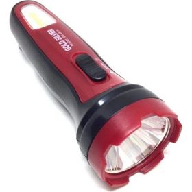 Gold Silver GS-4511 1 W+1 W Cob Şarjlı El Feneri