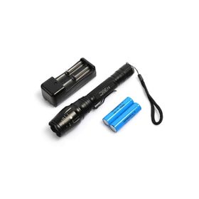 Gold Silver GS-585 T6 Led 10W Metal Avcı Feneri