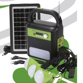 Gold Silver GS-905 Güneş Enerjili Solar El Feneri