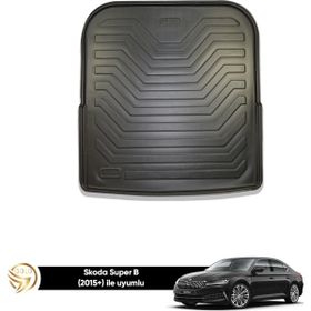Gold Skoda Super B 2008-2014 3d Bagaj Havuzu