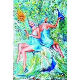 Gold Tavuskuşları 1000 Parça Puzzle