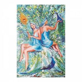 Gold Tavuskuşları 1000 Parça Puzzle