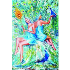 Gold Tavuskuşları 1000 Parça Puzzle