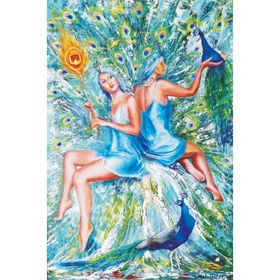 Gold Tavuskuşları 1000 Parça Puzzle