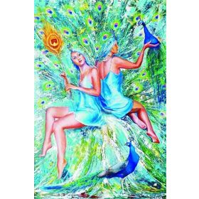 Gold Tavuskuşları 1000 Parça Puzzle