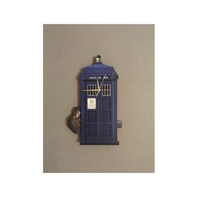 Gold Time 3002020104 DR Who Dekoratif Sarkaçlı Duvar Saati