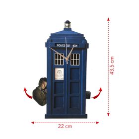 Gold Time 3002020104 DR Who Dekoratif Sarkaçlı Duvar Saati