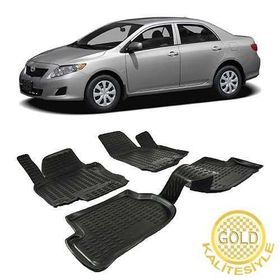 Gold Toyota Corolla 10 2007-2013 3d Havuzlu Paspas
