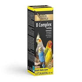 Gold Wings 20 cc Premium B Complex Kuşlar için Stres Önleyici