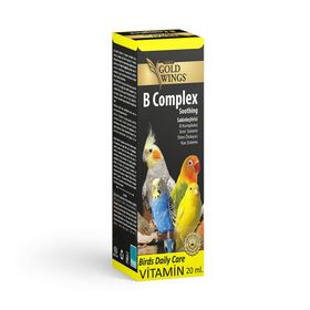 Gold Wings 20 cc Premium B Complex Kuşlar için Stres Önleyici